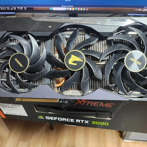 RTX3080 10G AUORUS XTREME (어익)