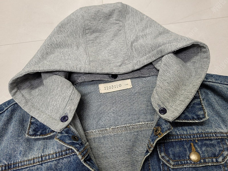 일로딜로 청자켓(140사이즈 어린이 아우터, 청잠바)--1