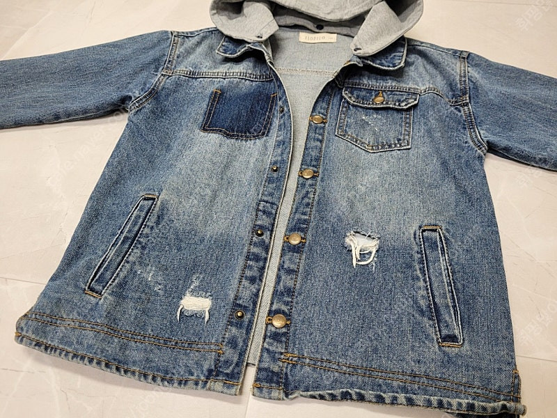 일로딜로 청자켓(140사이즈 어린이 아우터, 청잠바)--2