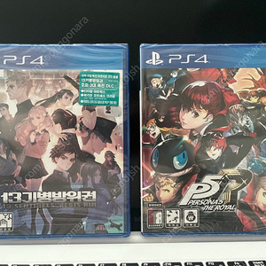 PS4 13기병방위권 , 페르소나5 로얄 ( 새제품