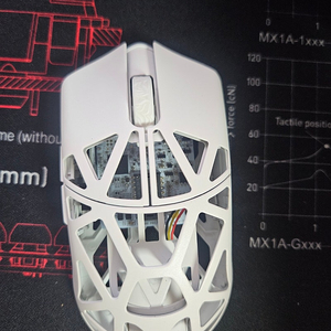 wlmouse mini pro 비타공 화이트 제품으로 wlmouse miao 교신해봐요