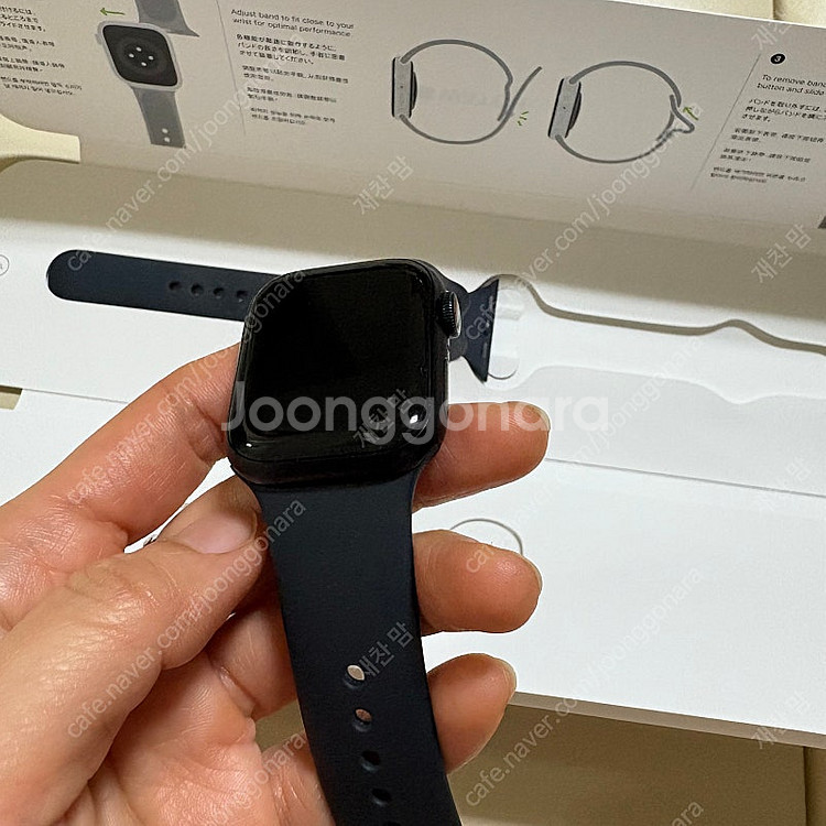 애플워치7 GPS+셀룰러 41mm--2