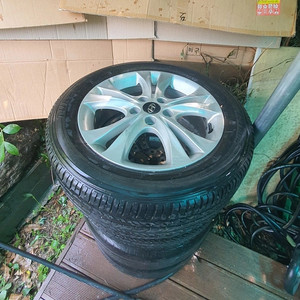 타이어+휠 215/ 55 R 17