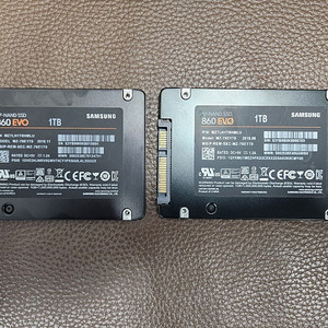 삼성 860 EVO 1TB SSD 6만원 (2개)