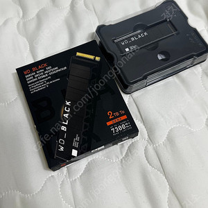 WD BLACK SN850X HS 히트싱크 2TB 새상품 m.2 ssd (박스만깐