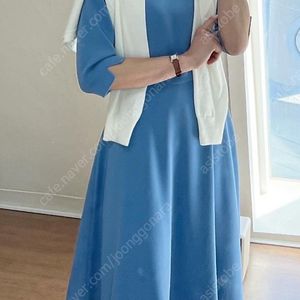 으네드레스 센트럴스카이 보트넥 원피스 55