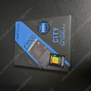 hiksemi e3000 2tb nvme ssd 신품 미개봉. 무상 2029년 9월까지