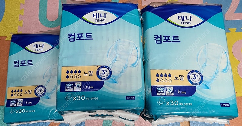 테나 컴포트 노말 30매x3팩