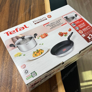 테팔 프리즘 냄비 프라이펜 2종 세트