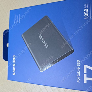 삼성 포터블 SSD T7 2TB 새상품 미개봉