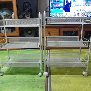 바퀴 수납장 주방 틈새 3단선반 29000원