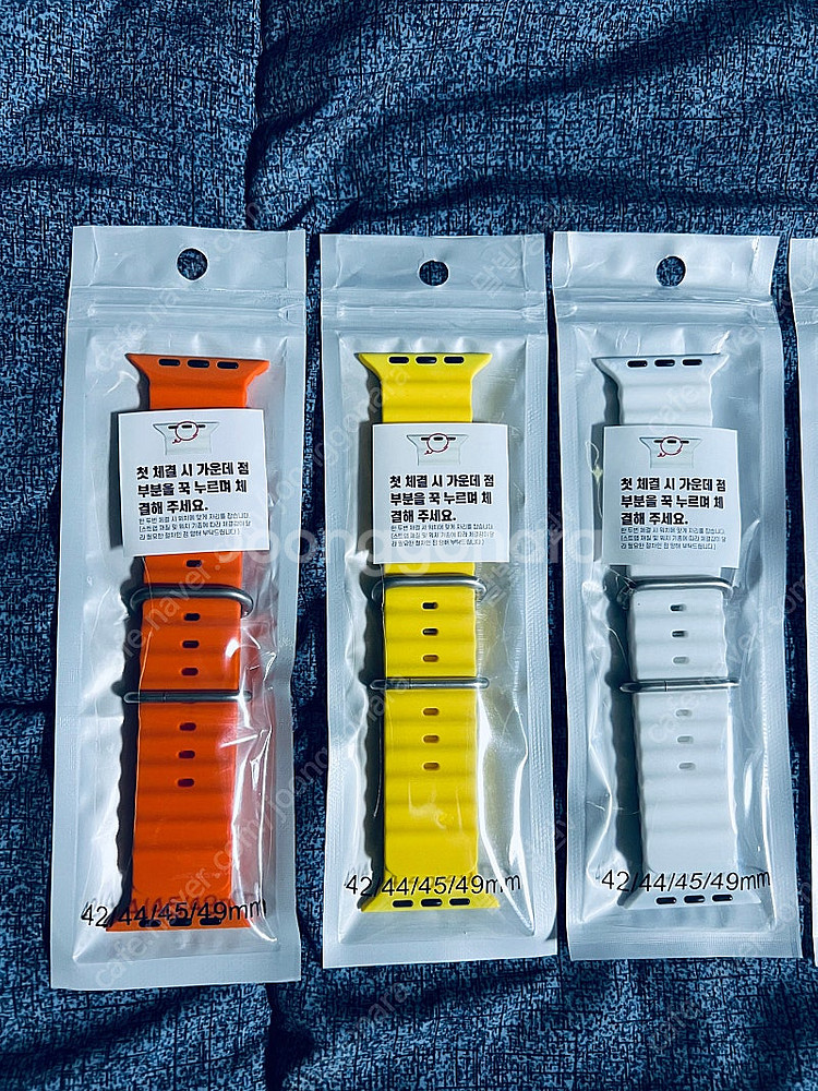 애플워치 울트라 오션밴드 트레일루프 알파인루프 새제품--1