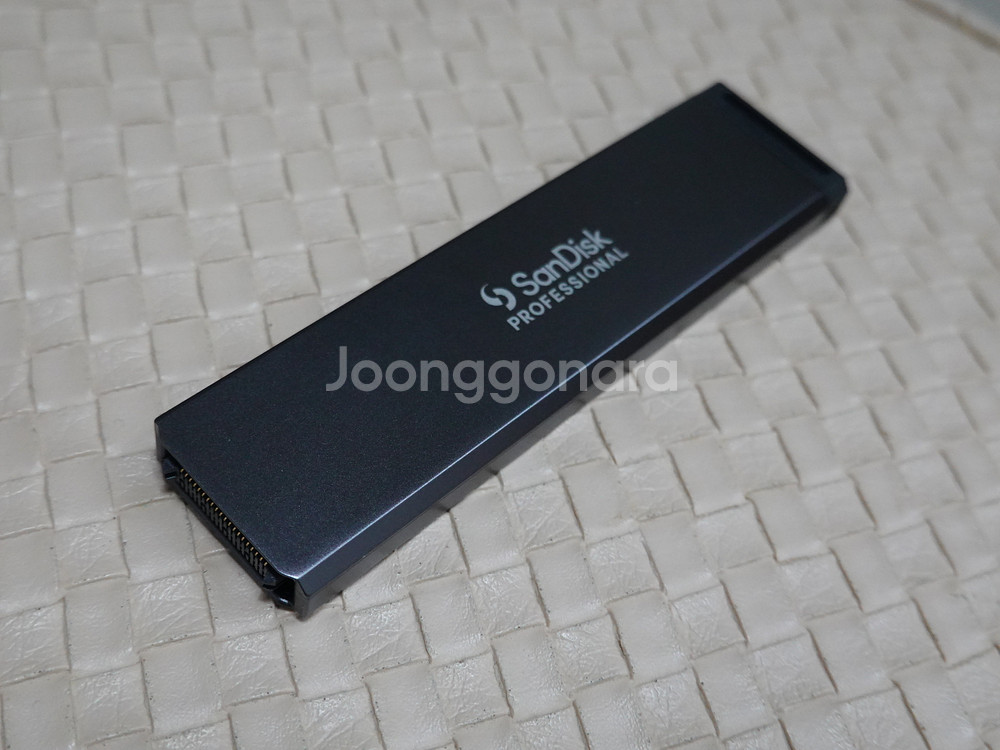 [썬더볼트3 / USB 모듈형 SSD 외장하드 시스템]...--2