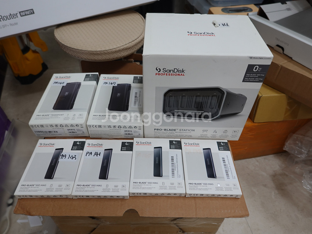 [썬더볼트3 / USB 모듈형 SSD 외장하드 시스템]...--4
