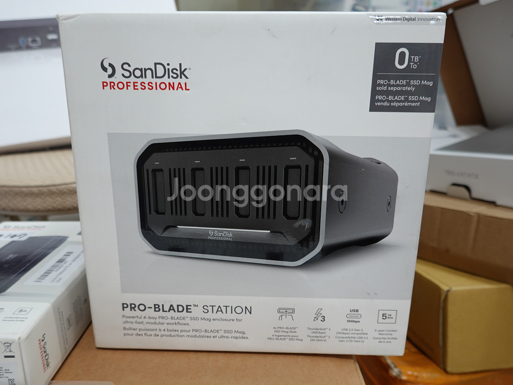 [썬더볼트3 / USB 모듈형 SSD 외장하드 시스템]...--5