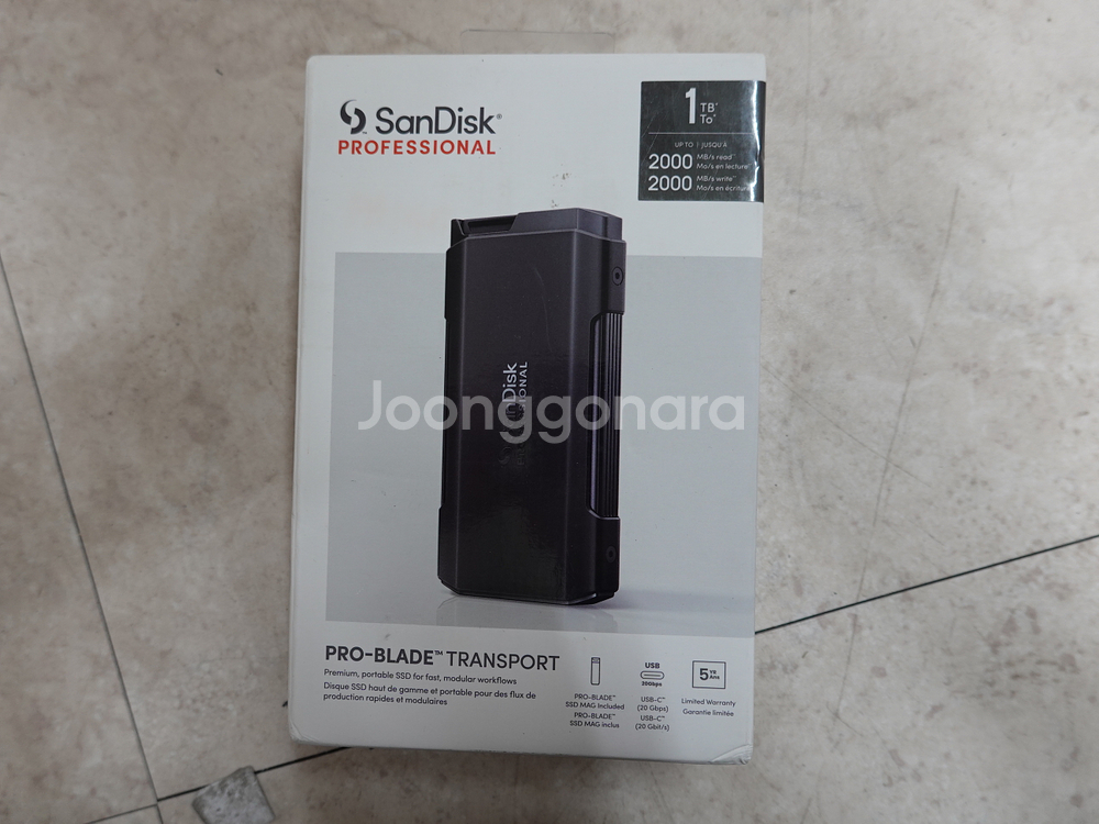 [썬더볼트3 / USB 모듈형 SSD 외장하드 시스템]...--7