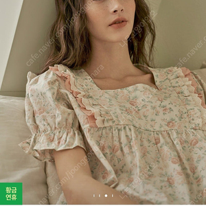 울랄라 파자마 로렌스 반팔 원피스