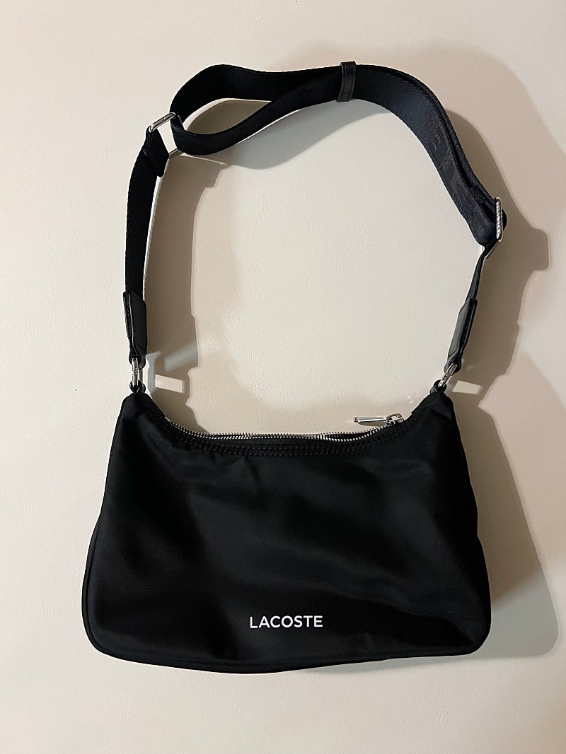 새상품) LACOSTE 라코스테 액티브 나일론 호보백 크로스백