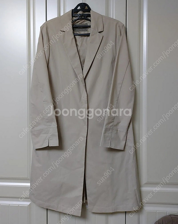 BCBG 봄가을트렌치코트 롱자켓55--0