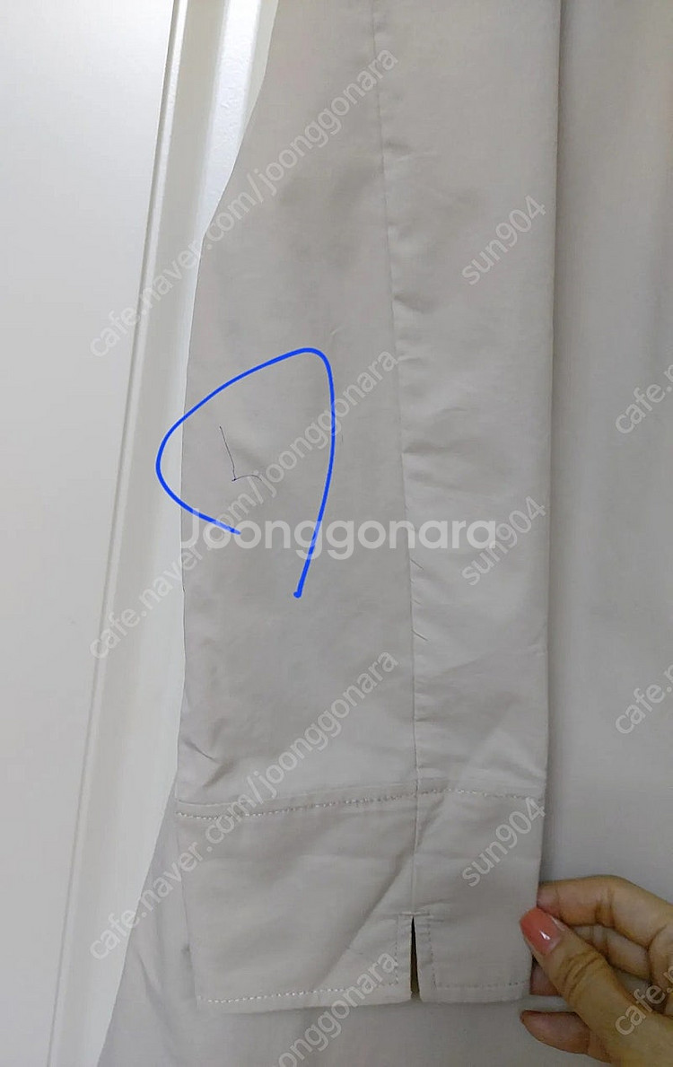BCBG 봄가을트렌치코트 롱자켓55--2