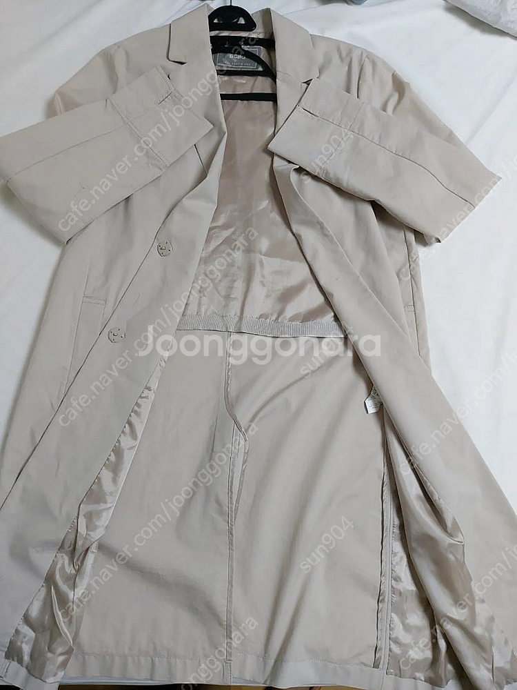 BCBG 봄가을트렌치코트 롱자켓55--6