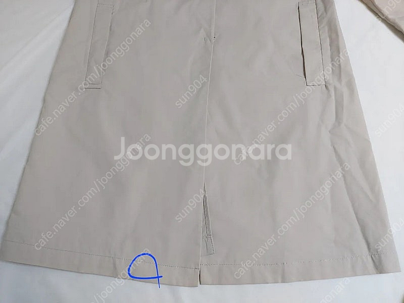BCBG 봄가을트렌치코트 롱자켓55--8