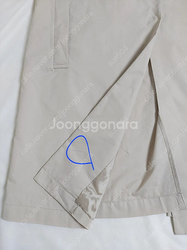 BCBG 봄가을트렌치코트 롱자켓55--9