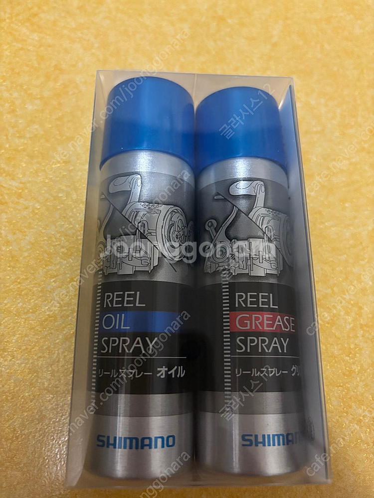 시마노 릴 오일/구리스 스프레이 세트--0