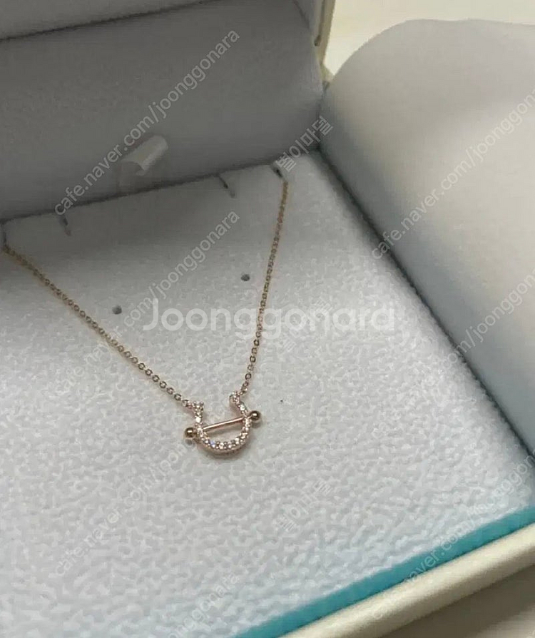 14k 스톤헨지 럭키유 목걸이판매합니다(구성품보유 배송...--0