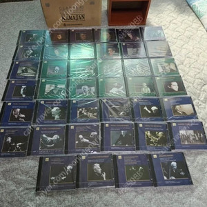 카랴안등 명곡미개봉 클래식 CD40장전집