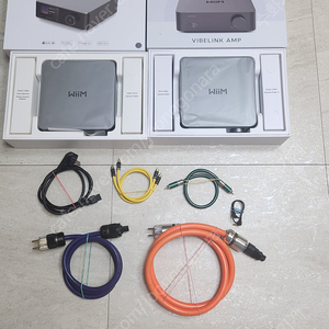 WIim 윔 울트라 + Wiim 윔 Vibelink Amp + 각종 케이블 일괄