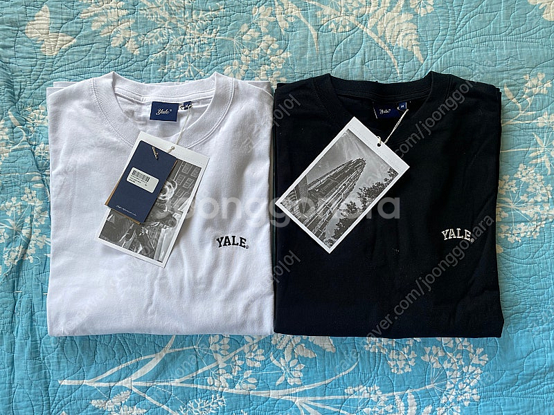 [M]새제품 예일 스몰 로고 긴팔티 티셔츠 2pack(...--1