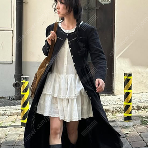 fletta 플레따 / Sleeveless Frill Pintuck Dress 슬리브리스 프릴 핀턱 드레스 새상품 판매해요 :)