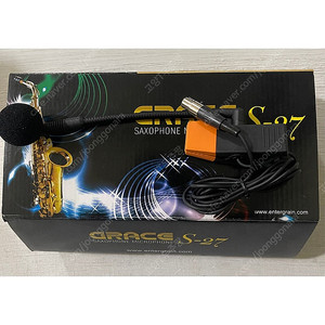 그레이스 S-27M 색소폰마이크 미니 XLR 3핀 박스 새제품