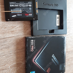 삼성 SATA SSD 850 PRO MLC 512GB 12만 팝니다