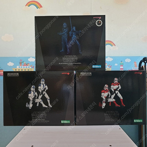 코토부키야 Artfx+ 1/10 스타워즈 미개봉 한정판 Blackhole Stormtrooper / Shock Trooper /501st Legion Clone Trooper 판매