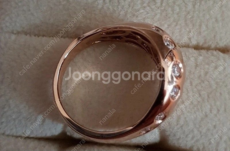 14k 반지 입니다. 멋스럽고 예쁜 반지 입니다 15호...--5