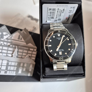 티쏘 씨스타 40mm 쿼츠 검판 판매