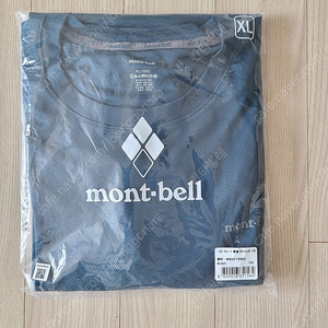 몽벨 남성용 티셔츠 미사용 새것. ㅡ 8,000 원.