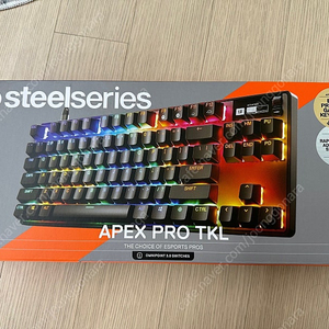 스틸시리즈 Apex pro gen3 tkl