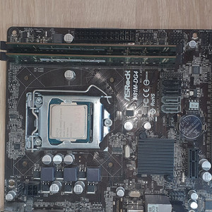 인텔 제온 e3 1231 v3 + ASROCK H81M-DG4 + 삼성 DDR3 8GB 2개 (내용필)