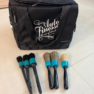 오토피네스 Deluxe Holdall 디테일링 백, 브러쉬 세트, 워시패드 세트