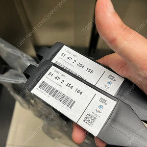 미니쿠퍼 정품고무매트 F56 3도어용 1,2열
