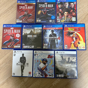 Ps4/ps5 게임 타이틀 팝니다