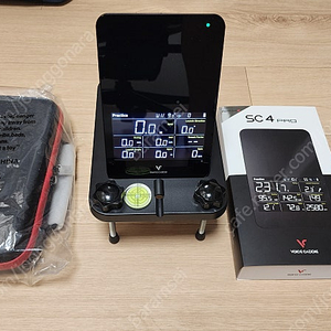 보이스캐디 론치모니터 SC4 Pro + 전용케이스 + 전용거치대