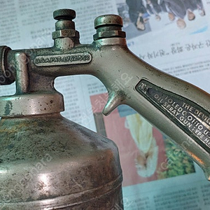 [폐업정리] 미제 USA DEVILBISS 롱오일스프레이건 싸게내려 팝니다.