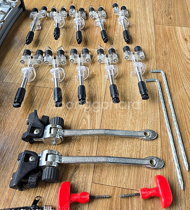 우경 실버 라운드 10단 받침틀 섶다리세트--3