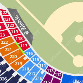 5월4일(일) 잠실 엘지 SSG 3루 레드석 2연석 통로석