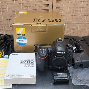 니콘/정품 d750 셔터박스 무상교체품