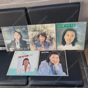 심수봉 5장 LP.